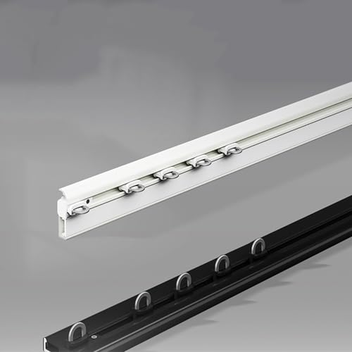 Mampara Ducha Fijo Abatible Negro Marca Generisch