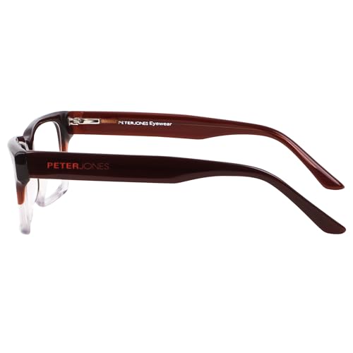 Image of Peter Jones Acetate Unisex Large Broad Style Premium Spectacle Frame with Spring Hinges (U001)