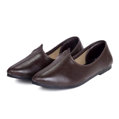 Image of DIVYANSHU Men's Synthetic Leather Black Formal Shoes for Men PBL-28