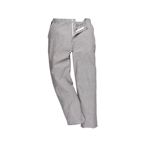 Portwest S068 Pantalon Cuisine Harrow Pied de poule, XL