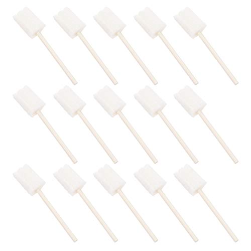 Healifty 30 peças limpador de língua para bebê escova de dentes descartável limpador de língua, gaze