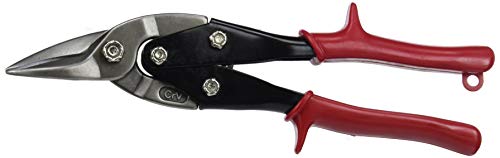 Blinky 3809010 Cisaille pour Tôles Métalliques Leviers Lames à Gauche Rouge