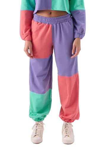 Image of The Souled Store Orchid Sorbet Joggers Women Easy Joggers