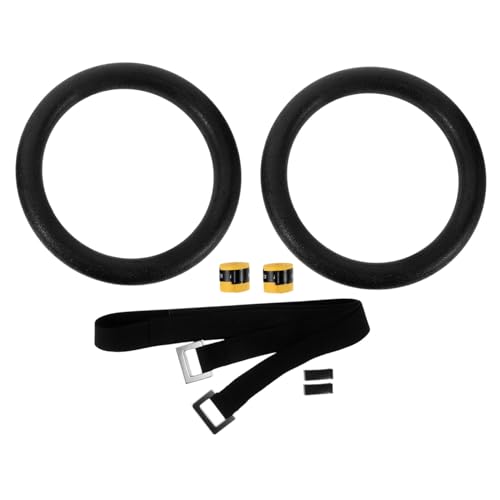 UKCOCO Anelli Per Ginnastica Con Cinghie Per Barra Da Trazioni Anelli Per Esercizi Indoor Supporto Da Soffitto Fitness