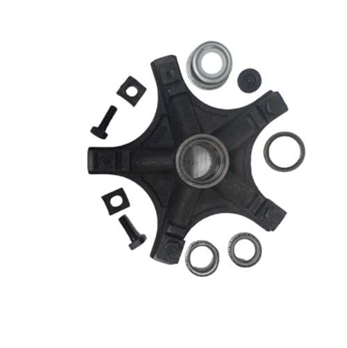 8-261-24 Trailer Axles - Compatible for Mobile Home Idler Hub w/Bearings - Bearings Compatible Part Number:122458-RCB L68149 LM67048