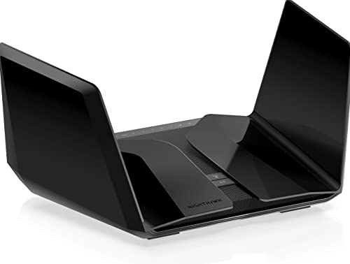 NETGEAR Nighthawk Router WiFi 6E RAXE500, hasta 275 m², 10,8 Gbit/s...