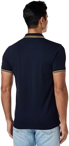 BOSS Mens Paul Curved Logo Polo Shirt
