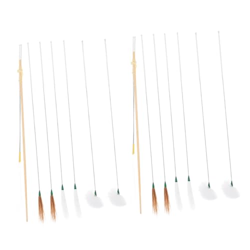 Anneome Pcs Bamboo Handle Ear Picks Earwax Diggers Non-Slip Design Easy Ear Cleaning Tools