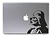 Hellweg Druckerei Decalcomania in Deiner Colore Preferito MacBook Air PRO 13" Etichetta per Darth Vader Star Wars Tifosi 16x17 Cm Laptop Sticker Adesivo - Vetro Smerigliato