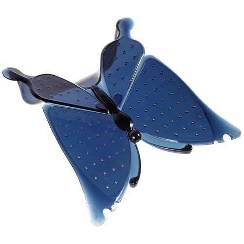 DIYEAH Organizador de Pendientes de Escritorio con Forma de Soporte Resistente para Exhibición y Almacenamiento de Joyas para Pendientes de Diferentes Diseño Compacto y Creativo Azul y