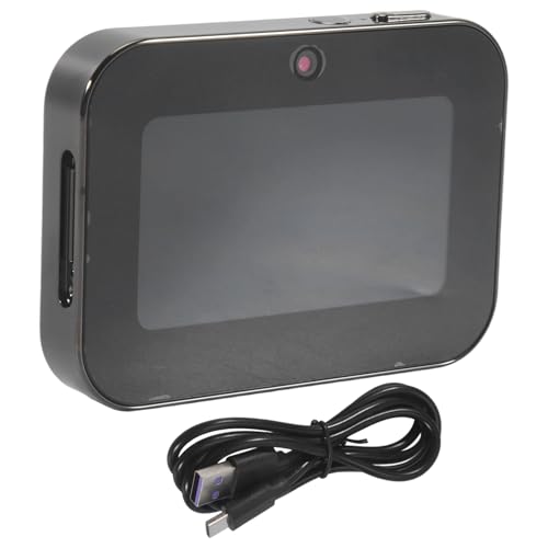 tiyao Cámara Digital CCD 4K Cámara de Vídeo con Flash Digital de 64 MP con Pantalla Táctil Cámara de Visión IR con Zoom Digital 16 X Negro