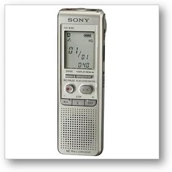 SonyICDB300-64MB Digital Voice Recorder