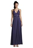  Vera Mont Damen 8055/4000 Partykleid, Blau (Patriot Blue 8430), (Herstellergröße: 36)