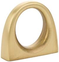 Emtek 86270 Ring Knob Available in 7 finishes (Satin Brass (US4))