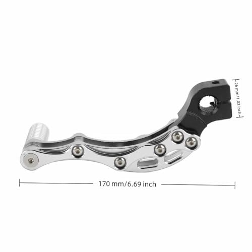 Démarreur au pied en aluminium robuste pour kick de moto - 8