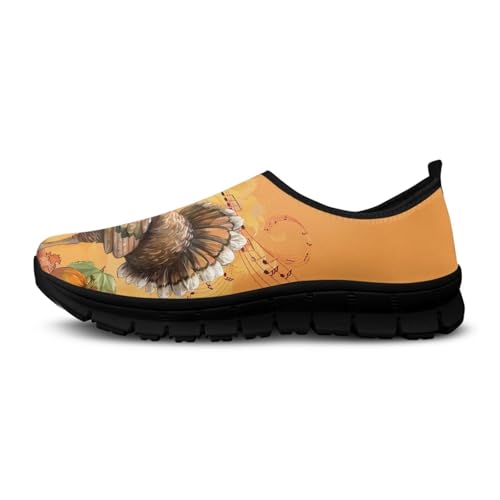 Image of Womens Slip On Walking Shoes Non Slip Loafer Breathable Holiday Travel Shoe Lightweight Casual Low Top Sneakers SizeUS 5.5-11.5