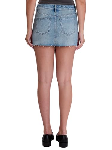 YMI Royalty for Me Women's Micro Mini Skirt with Raw Hem3