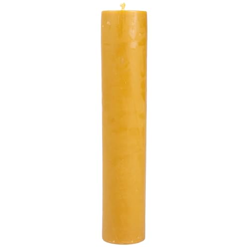BeesWax World Velas de cera de abejas – Velas hechas a mano de cera de abeja 100% natural – Sin humo y larga combustión con mecha de algodón – 11 tamaños – Idea de regalo y decoración – Fabricado en
