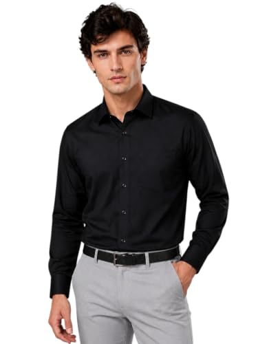 Image of Appel Touch Men's Cotton Blend Formal Shirt Full Sleeves