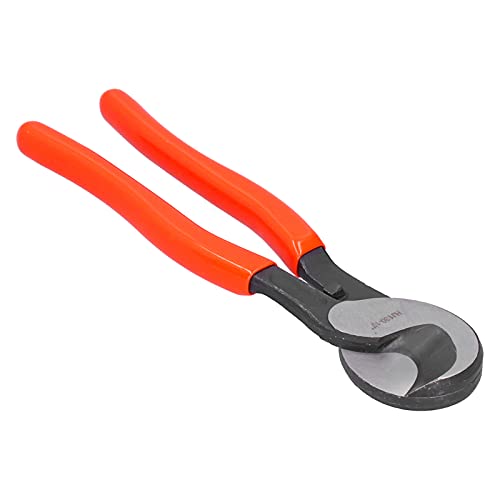 ERYUE Cortador de Cables, Alicates Eficientes de Aislamiento Cobre Aluminio Alta Resistencia, Herramienta Manual, Hardware HJ130 para Entusiastas del Bricolaje