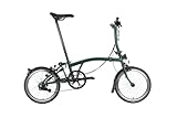 Brompton C Line 6 Speed Folding Bike (Racing Green, Low)