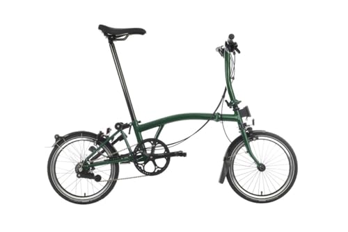 Brompton C Line 6 Speed Folding Bike (Racing Green, Low)