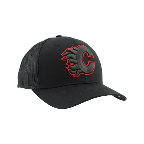 Gorra Snapback Ajustable Oficial NHL Unisex Negra miniatura 5