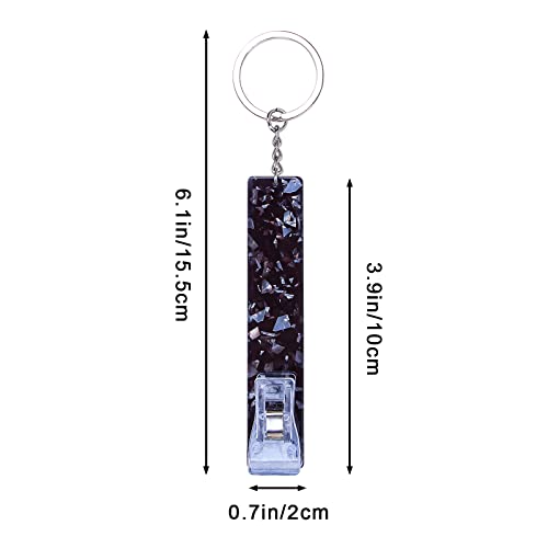 Image of 3PCS Credit Card Puller, Cute Debit Bank Card Grabber for Long Nails ATM Keychain Women with Plastic Clip