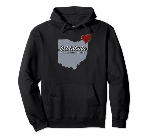 Ashtabula - Ohio | OH City State USA - Ciudad Souvenir - Sudadera con Capucha