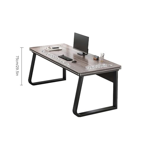 Bureau compact 140x60 pour petits espaces idéal contre le manque de place - 3