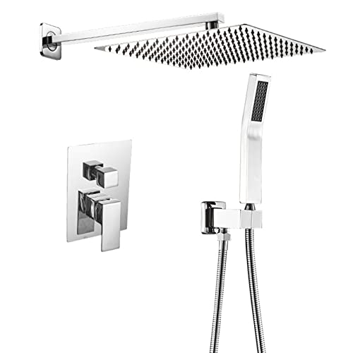 Mitigeur de douche de qualité supérieure en chrome avec valve de précision