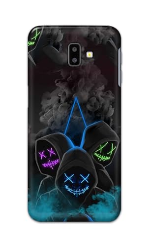 Image of PRINTFIDAA Plastic Printed Hard Back Cover Case For Samsung Galaxy J6 Plus | Samsung J6+ Back Cover (Mask Man) -112, Multicolor