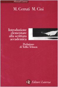 Introduzione elementare alla scrittura accademica Introduzione elementare alla scrittura accademica
