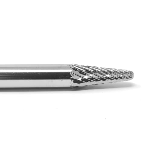 Fresa sólida de carburo SL-1L6 con vástago de acero 6" miniatura 3