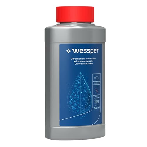 Entkalker, 250ml, für hochwertige Kaffee-und Espressomaschinen, Wasserkocher und Küchengeräte ohne säureempfindliche Oberfläche, kompatibel mit Delonghi, Saeco, Nespresso, Jura, Siemens, uvm