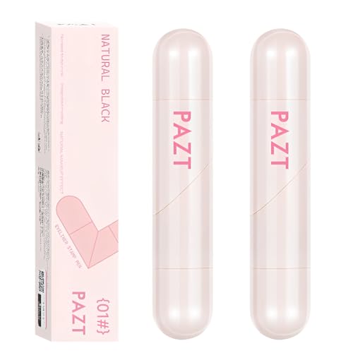 2 Piezas Sello de delineador de ojos, doble cara, lápiz de punta de ala, resistente a las manchas, para todo tipo de clima, tinta de secado rápido, para fiestas, viajes, día de trabajo, bodas