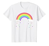 Cute Happy Rainbow T-shirt and Gifts for Girls