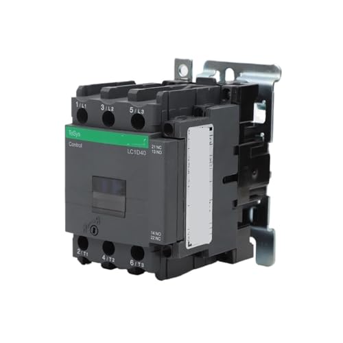 Evite sobrecalentamientos con el contactor de CA LC1D40 trifásico 24V 2
