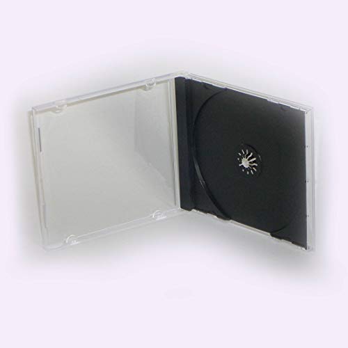 25 CD/DVD Single Jewel Cases
