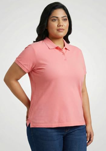 Image of Wear Your Opinion Womens Plus Size Polo Collar Neck T-Shirt Top