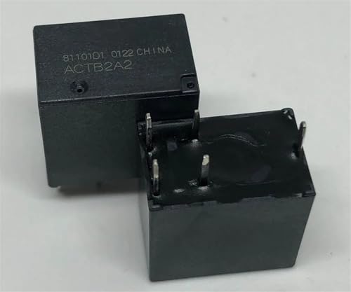 Relé ACTB2A2 de 5 pines y 12V para automoción con resistencia de 160ohm