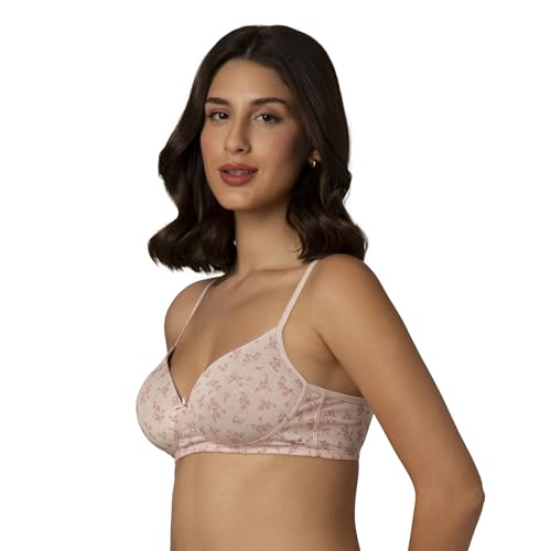 Image of Amante Every de Padded Non-Wired Full Coverage Simply Soft T-Shirt Bra