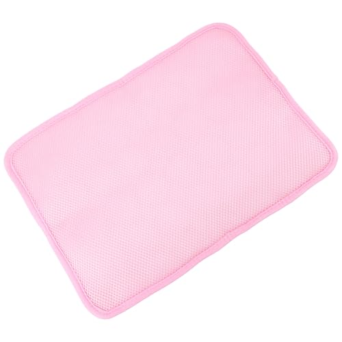CVUTOVO Esterilla Refrescante para Mascotas Pequeña y Perros, Tapete de Seda Helada Lavable Absorción de Agua, Ligera y Portátil, Adecuado para Interiores, Exteriores y Viajes, Colores