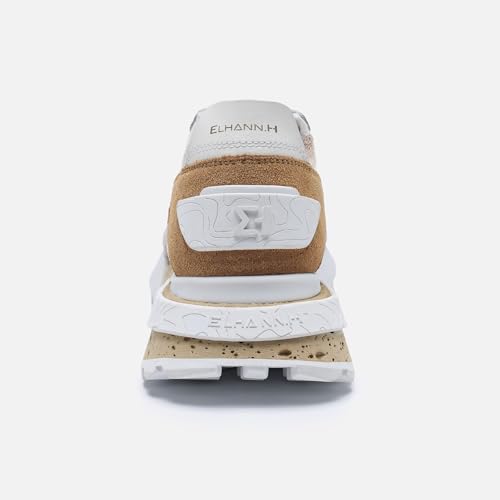 Image of The NSJ600 is a Sneaker with a Very Graphic Design, Made of Leather, Premium Suede and Nylon its Vintage Sporty Finish fit Every Outfit.