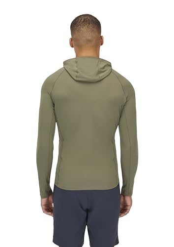 Rab Homme Sonic Hoodie Light Khaki L : Sweat Technique
