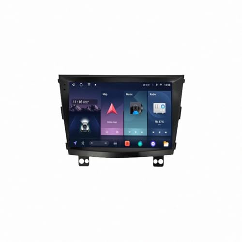 Navegador GPS 2 DIN SsangYong Tivoli 2014-2017 con Android Auto
