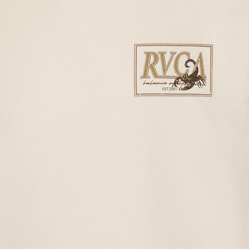 Image of RVCA Boys' Graphic Logo Pullover Fleece Hoodie Sweatshirt