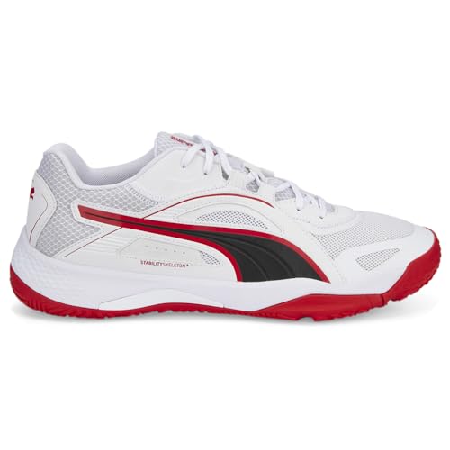 PUMA Mens Solarstrike Ii Indoor Soccer Cleats Indoor - White