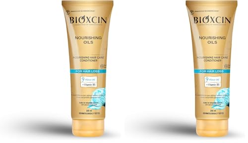 Besleyici Saç Bakım Kremi; 9 Çiçek Yağı, B5 Vitamini ve BioComplex B11 İçeren Yoğun Nemlendirici Krem, 250 ml, Kuru ve Yıpranmış Saçlar için (2 paketi)