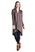 82 Days Women'S Hacci Open Front Stylish Long Cardigan - Solid